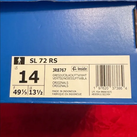 🔥Adidas SL 72 RS Men’s 14🔥 SOLD OUT - Picture 8 of 9